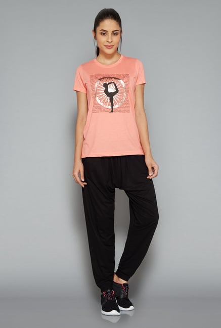 Westsport Womens Coral Printed T Shirt Westsport Womens Coral Printed T Shirt