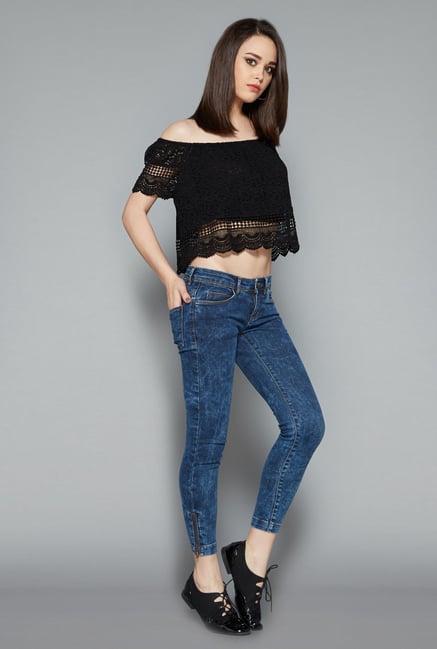 Nuon Black Betty Crop Top Nuon Black Betty Crop Top
