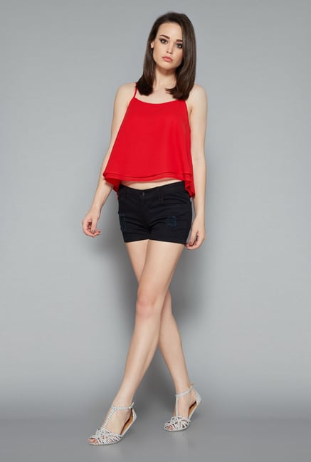 Nuon Red Tiffany Blouse Nuon Red Tiffany Blouse