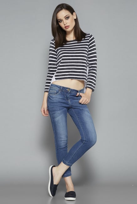 Nuon Navy Linda Top Nuon Navy Linda Top