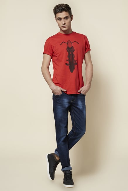 Zudio Indigo Slim Fit Jeans Zudio Indigo Slim Fit Jeans