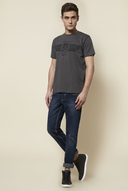Zudio Indigo Mid Rise Jeans Zudio Indigo Mid Rise Jeans