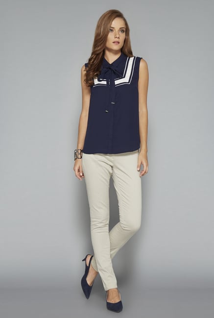 Wardrobe Navy Coast Blouse Wardrobe Navy Coast Blouse