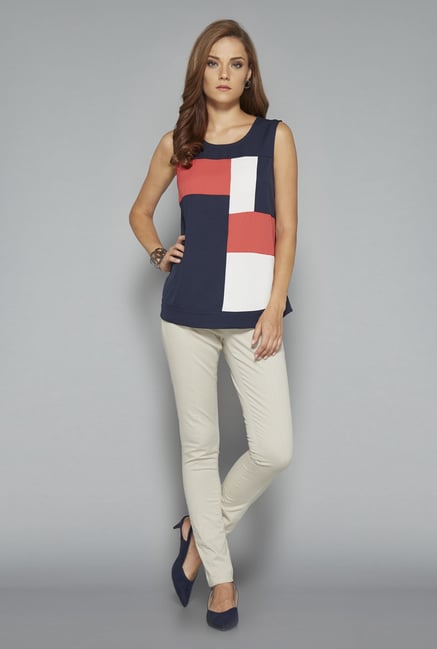 Wardrobe Navy River Blouse Wardrobe Navy River Blouse