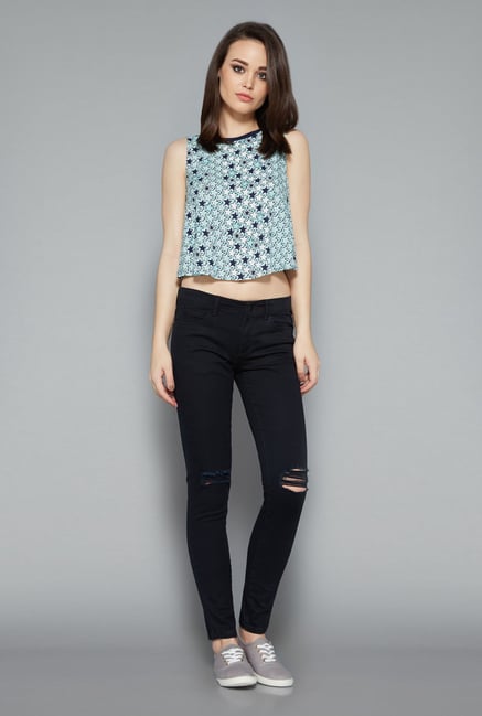 Nuon Navy Rony Top Nuon Navy Rony Top