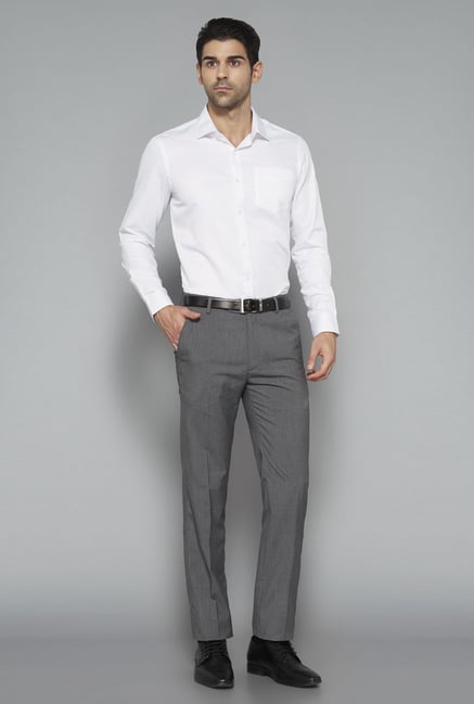 Weststreet White Solid Slim Fit Shirt Weststreet White Solid Slim Fit Shirt