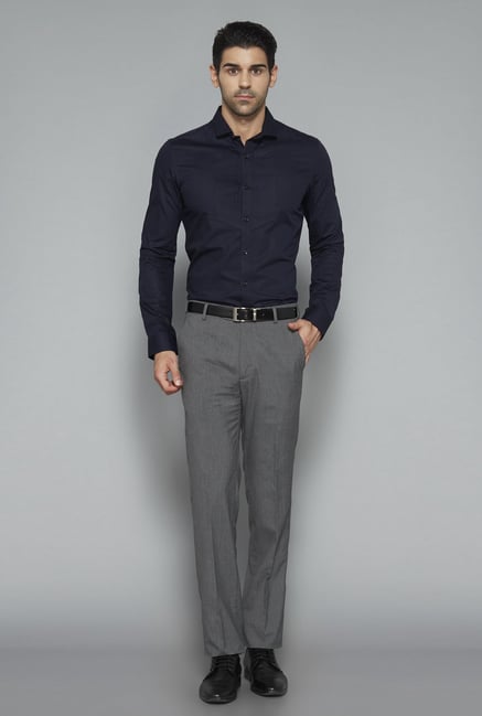 Weststreet Navy Solid Shirt Weststreet Navy Solid Shirt