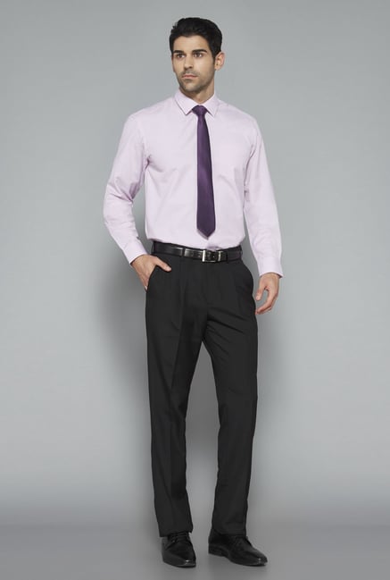 Weststreet Mauve Solid Shirt Weststreet Mauve Solid Shirt