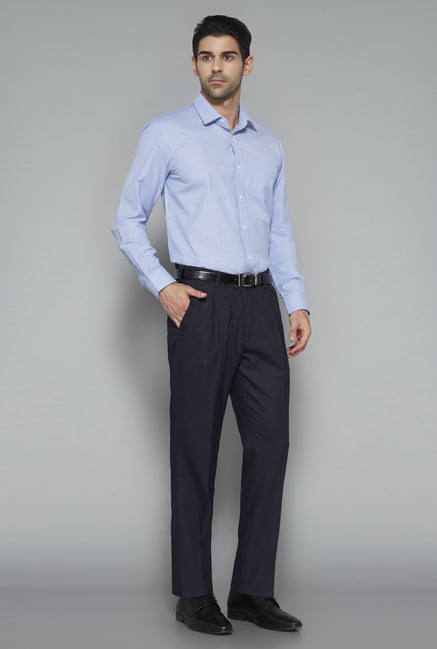 Weststreet Blue Solid Shirt Weststreet Blue Solid Shirt