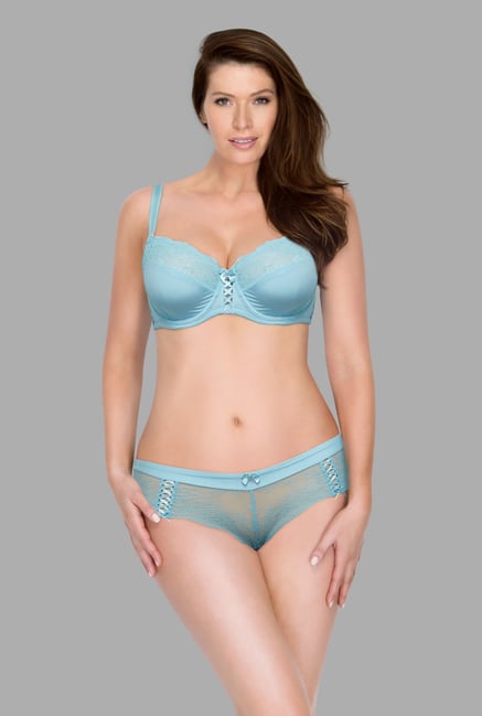 Wunderlove Sea Green Carmen Under Wired Bra Wunderlove Sea Green Carmen Under Wired Bra