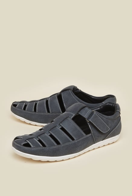 Zudio Navy Fisherman Sandals Zudio Navy Fisherman Sandals