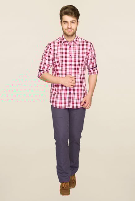 Parx Red Checks Shirt Parx Red Checks Shirt
