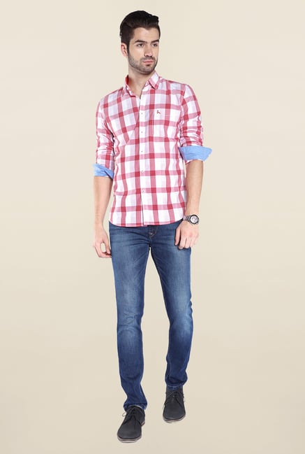 Parx Red Checks Shirt Parx Red Checks Shirt
