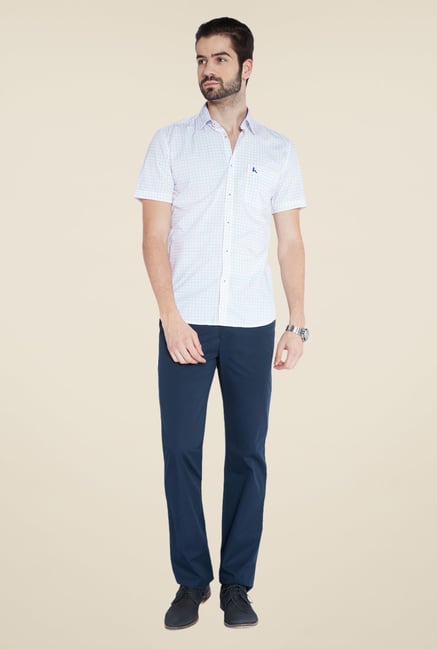 Parx White Checks Shirt Parx White Checks Shirt