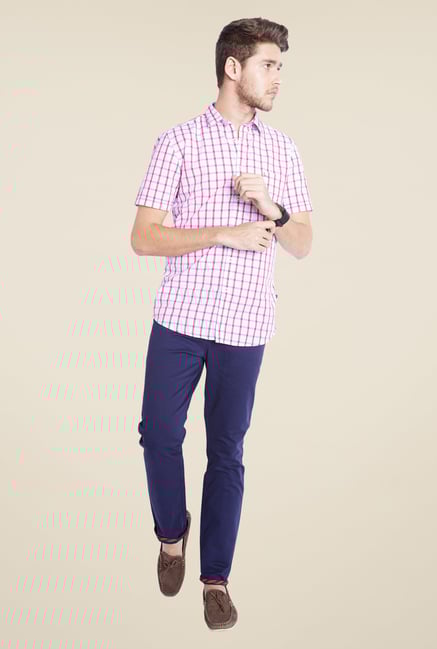 Parx White Checks Shirt Parx White Checks Shirt
