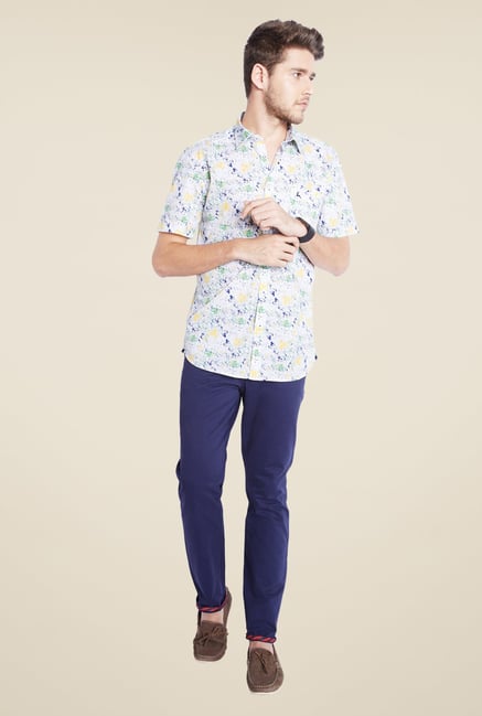 Parx Multicolor Printed Shirt Parx Multicolor Printed Shirt
