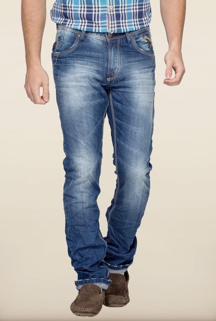 Spykar Blue Skinny Fit Jeans Spykar Blue Skinny Fit Jeans