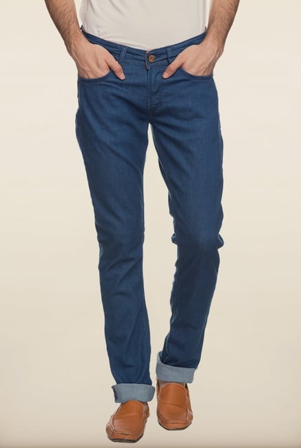 Spykar Navy Skinny Fit Jeans Spykar Navy Skinny Fit Jeans