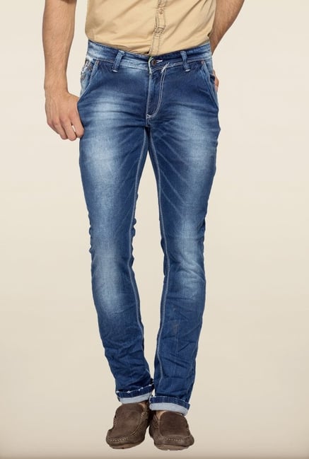Spykar Blue Low Rise Jeans Spykar Blue Low Rise Jeans