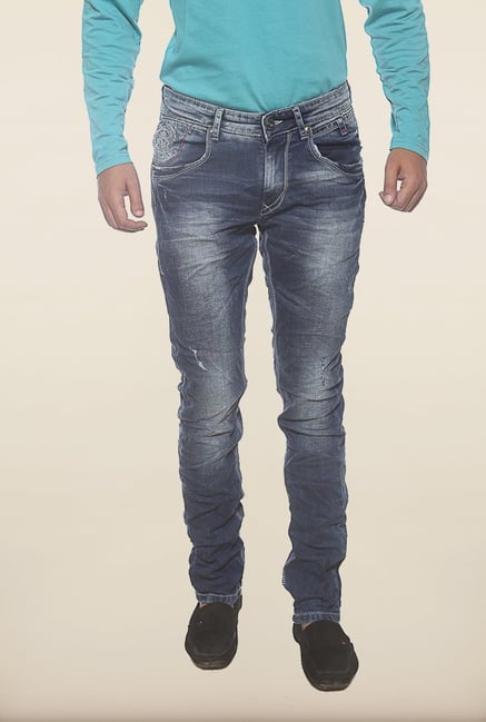 Spykar Blue Low Rise Jeans Spykar Blue Low Rise Jeans