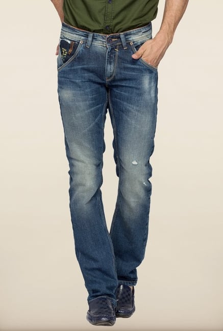 Spykar Blue Skinny Fit Jeans Spykar Blue Skinny Fit Jeans