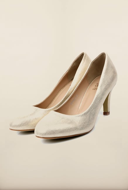 Tresmode Ceglam Gold Pump Shoes Tresmode Ceglam Gold Pump Shoes