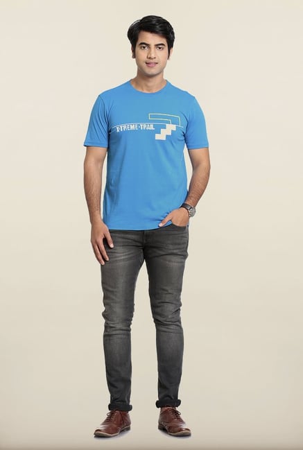 Seven Blue X-Treme Print T-Shirt Seven Blue X-Treme Print T-Shirt
