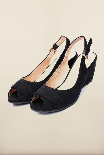 Tresmode Jowedge Black Wedges Tresmode Jowedge Black Wedges