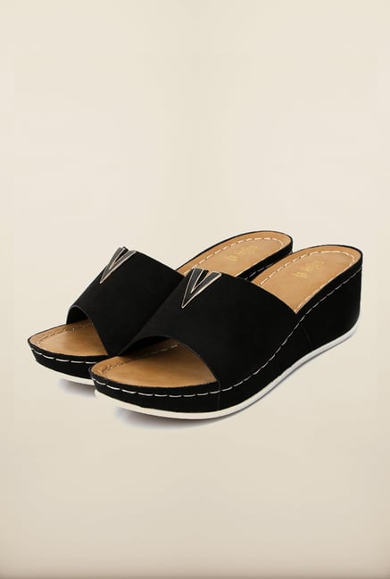 Tresmode Reval Black Wedges Tresmode Reval Black Wedges