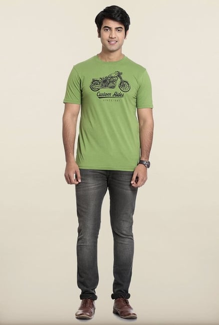 Seven Green Printed T-Shirt Seven Green Printed T-Shirt