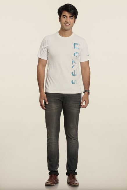 Seven White Cotton Printed T-Shirt Seven White Cotton Printed T-Shirt
