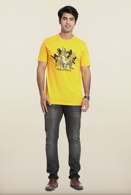 Seven Yellow Sports T-Shirt Seven Yellow Sports T-Shirt