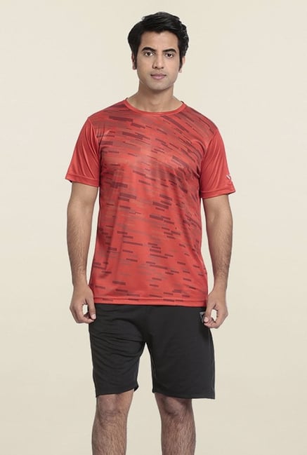 Seven Red Splash Printed T-Shirt Seven Red Splash Printed T-Shirt