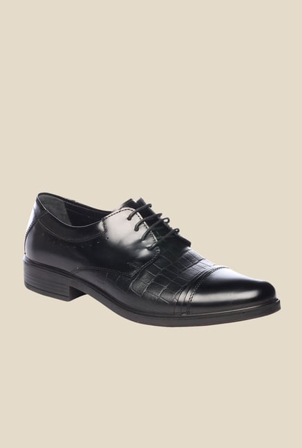 Pavers England Black Leather Formal Shoes Pavers England Black Leather Formal Shoes