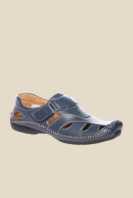 Pavers England Navy Fisherman Sandals Pavers England Navy Fisherman Sandals