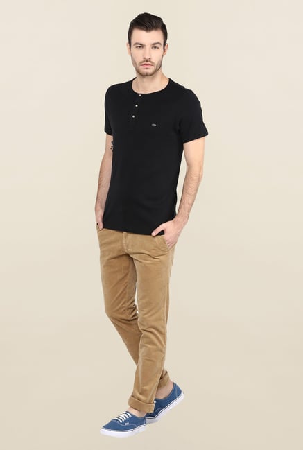 Turtle Khaki Corduroy Casual Trouser Turtle Khaki Corduroy Casual Trouser