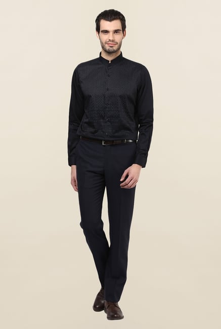 Turtle Black Printed Party Shirt Turtle Black Printed Party Shirt