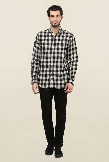 Turtle Black Solid Casual Trouser Turtle Black Solid Casual Trouser