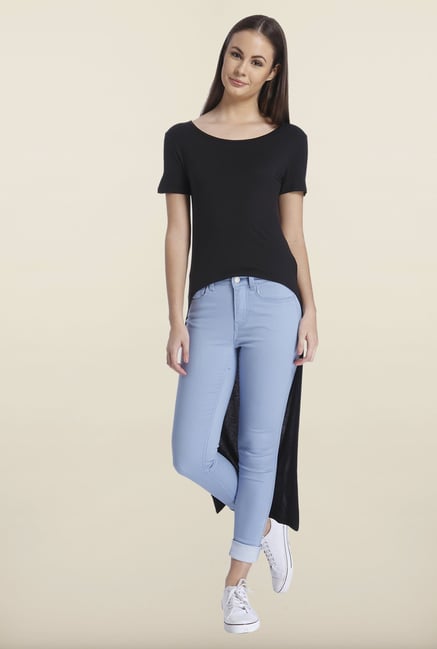 Only Black Solid Top Only Black Solid Top