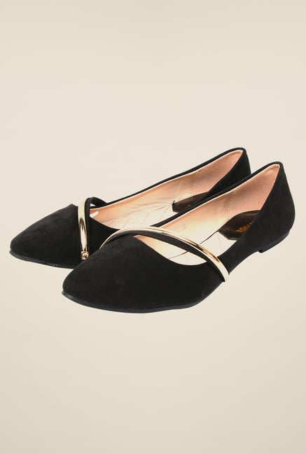 Solovoga Hagold Black Ballerina Shoes Solovoga Hagold Black Ballerina Shoes