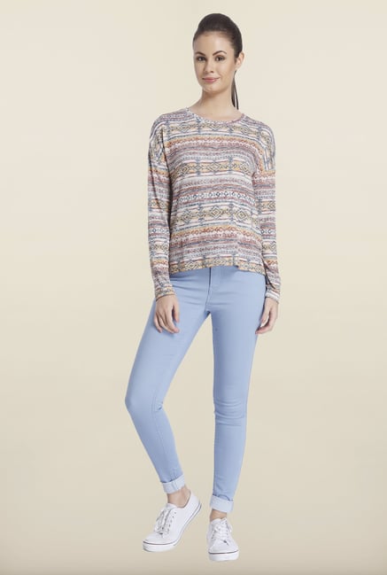 Only Multicolor Printed Top Only Multicolor Printed Top