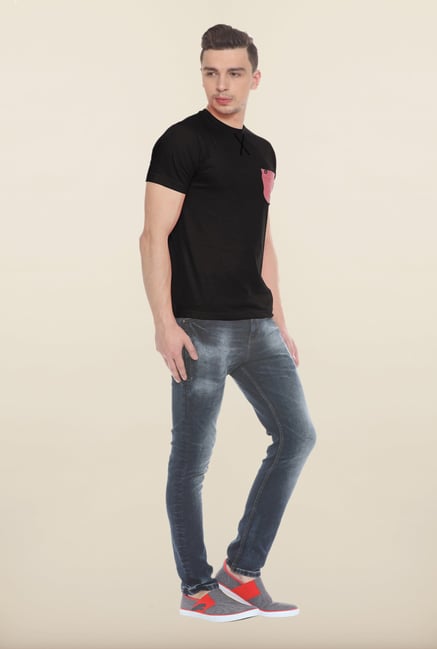 Sweet Dreams Black Solid Cotton T Shirt Sweet Dreams Black Solid Cotton T Shirt