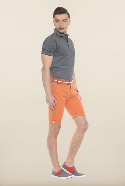 Sweet Dreams Orange Solid Jamaican Shorts Sweet Dreams Orange Solid Jamaican Shorts