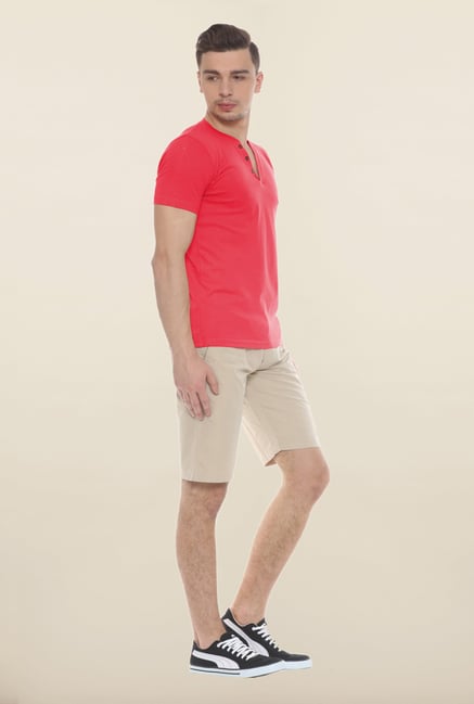 Sweet Dreams Red Solid T Shirt Sweet Dreams Red Solid T Shirt