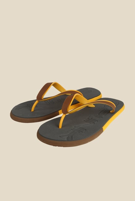Spunk Liva Brown & Grey Slippers Spunk Liva Brown & Grey Slippers