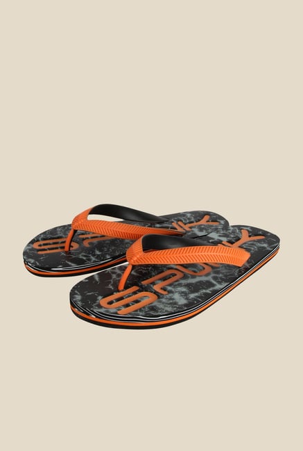 Spunk Marbel Orange & Grey Slippers Spunk Marbel Orange & Grey Slippers