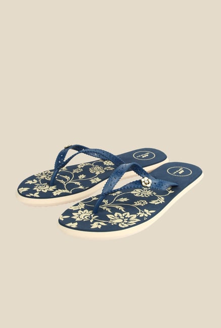 Spunk Isabella Navy Flip Flops Spunk Isabella Navy Flip Flops