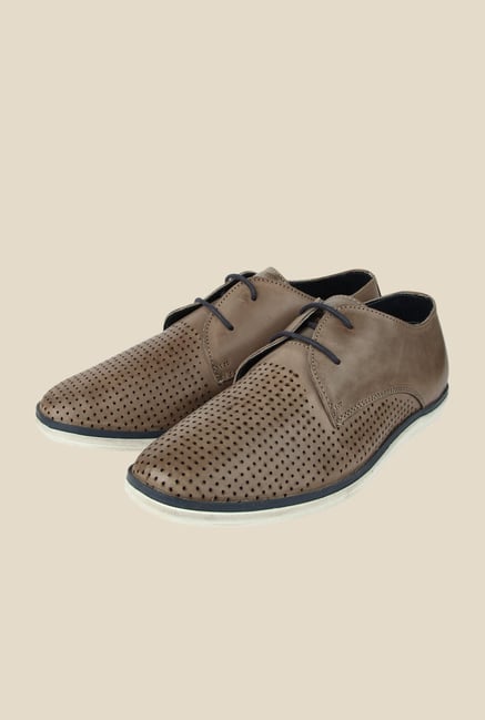 Spunk Crome Brown Derby Shoes Spunk Crome Brown Derby Shoes