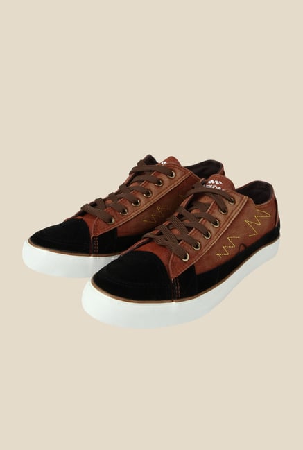 Spunk Versa Brown & Black Sneakers Spunk Versa Brown & Black Sneakers