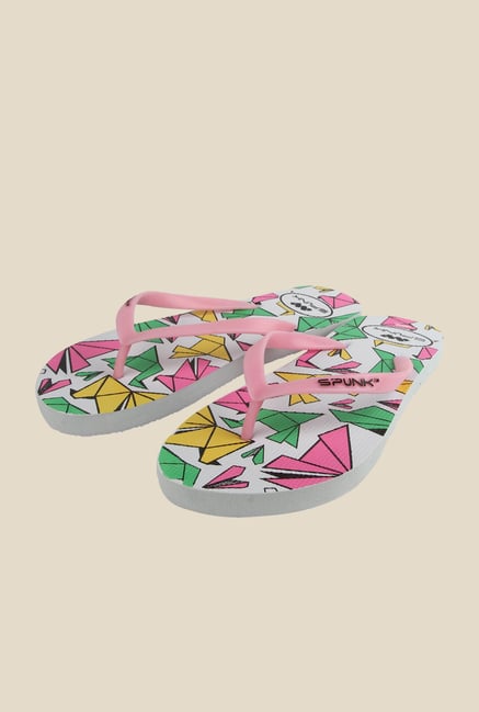 Spunk Craft Light Pink Flip Flops Spunk Craft Light Pink Flip Flops